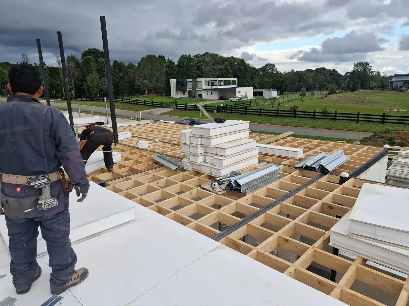 Construcción Casa Fellay 1